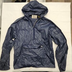 Izod X Lacoste Hooded Anaroak Windbreaker Jacket